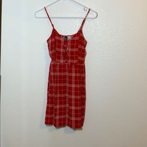 Red Plaid dress